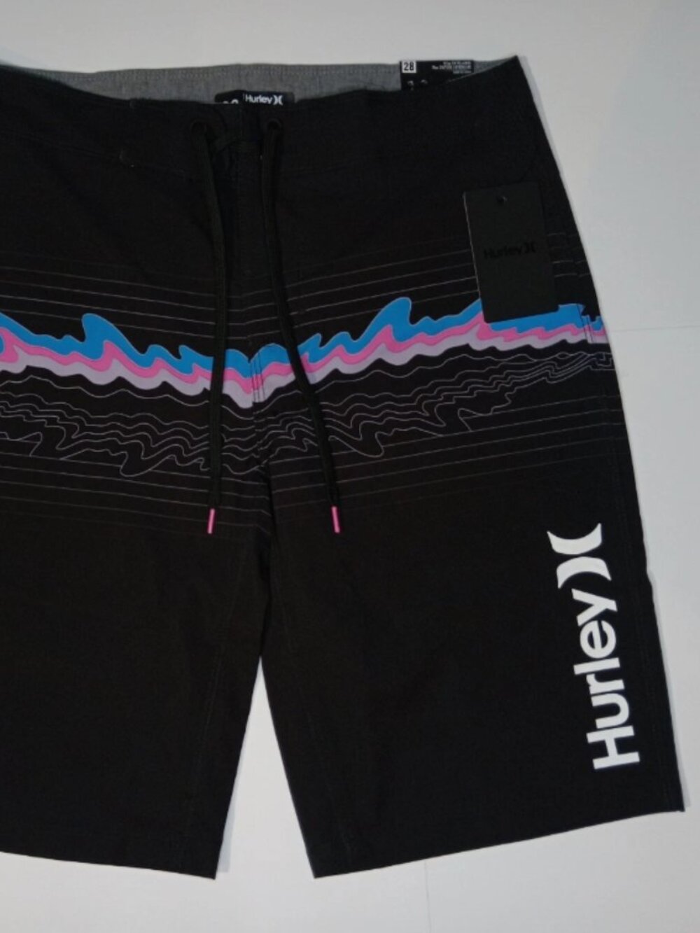 Hurley Men's Board Shorts Size 28 Outer Space Paranormal Beach